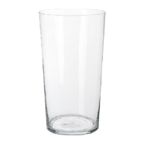 Vaza din sticla transparenta